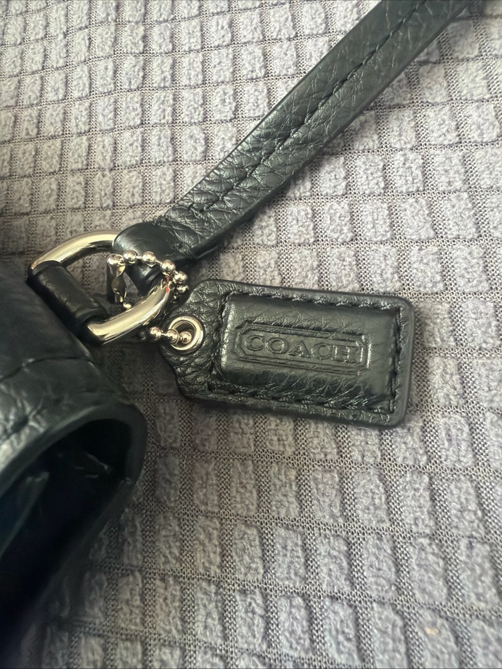 Coach Black LeatherP hone & Crossbody Flap Bag - Picture 3 of 14